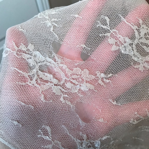 Tan Beige Mid Length Layered Tulle Skirt - Picture 10 of 10